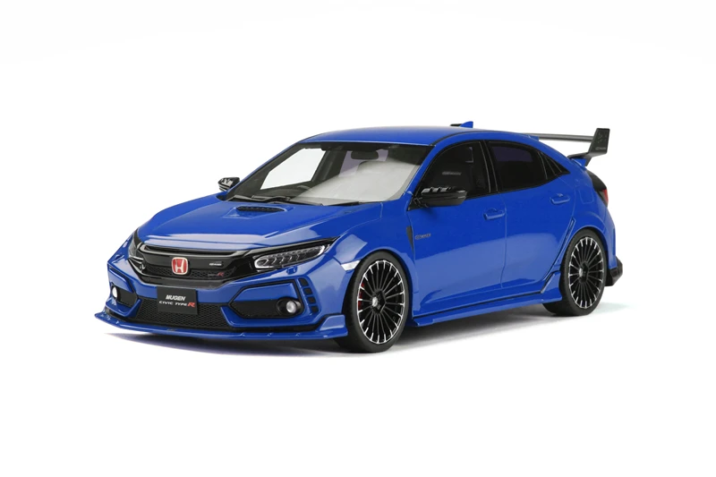 

OTTO 1:18 HONDA CIVIC FK8 TYPE R MUGEN BLUE 2020 Resin Model Car