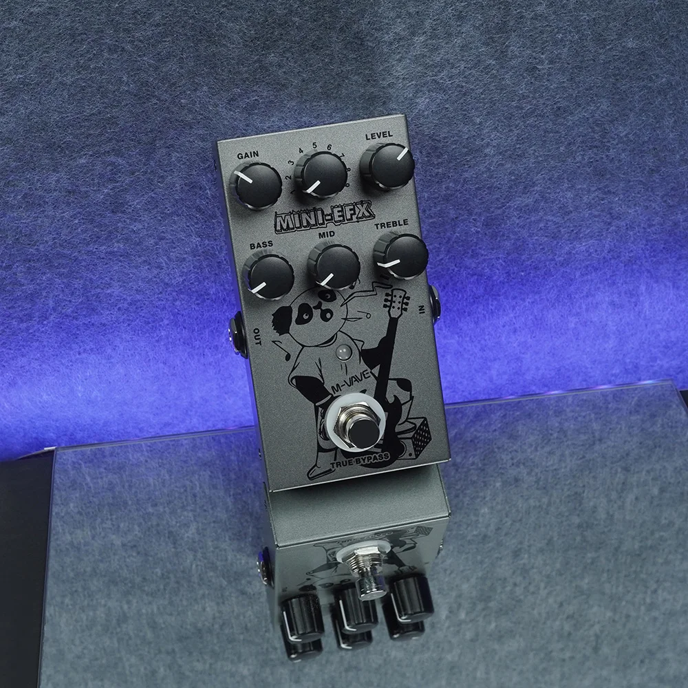 M-VAVE MINI-EFX Electric Guitar Effects Pedal Heavy Metal Electric