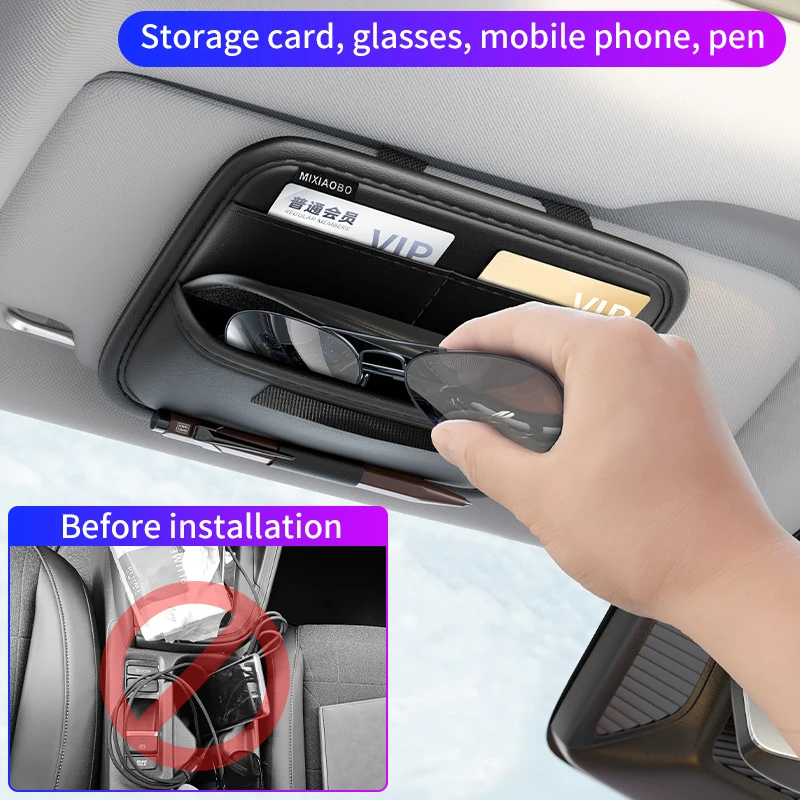 Elevate the sophistication of your Chevrolet's interior with this stylish and functional eyeglass box.