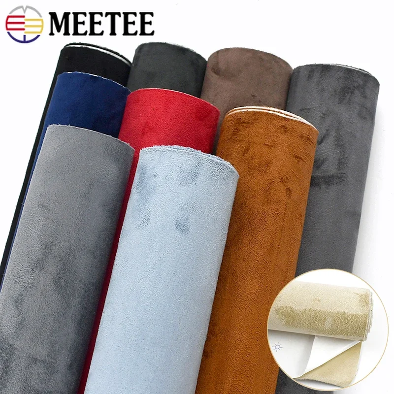 Tela Microfibra Autoadhesiva Con Efecto Ante – Lámina Elástica Para Decorar Coches, Muebles Y Cajas, Fácil De Instalar Y Resistente Al Agua