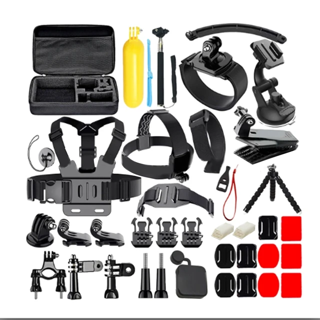 Kit d'accessoires pour GoPro Hero 11 10 9 Black Action Camera moto, montage  sur guidon et casque, boîtier étanche - AliExpress