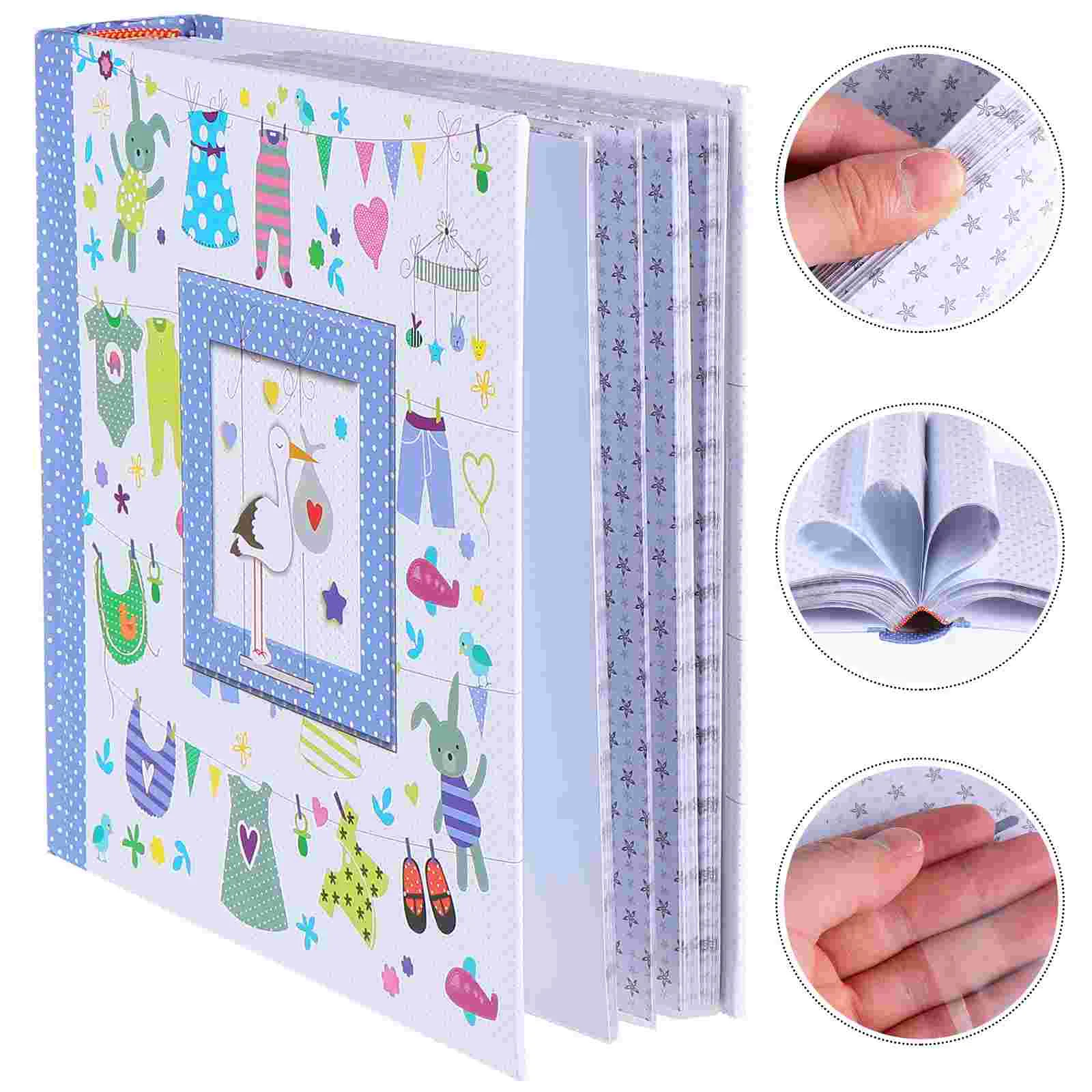 

Photo Album Prime Sturdy Durable High Quality Inserting Photo Album Photo Collector Cartoon Album for Kid Gift