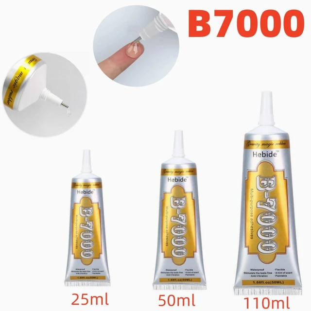 B7000 Glue with Needle Mobile Phone Point Drill DIY Jewelry Decorative Mobile Phone Screen Glue, Size: Large, Other