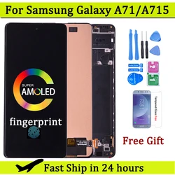 6.7 en effet pour Samsung Galaxy A71 A715 écran LCD avec écran tactile Hébergements eur assemblée SM-A715F/DS SM-A715F/DSN écran LCD