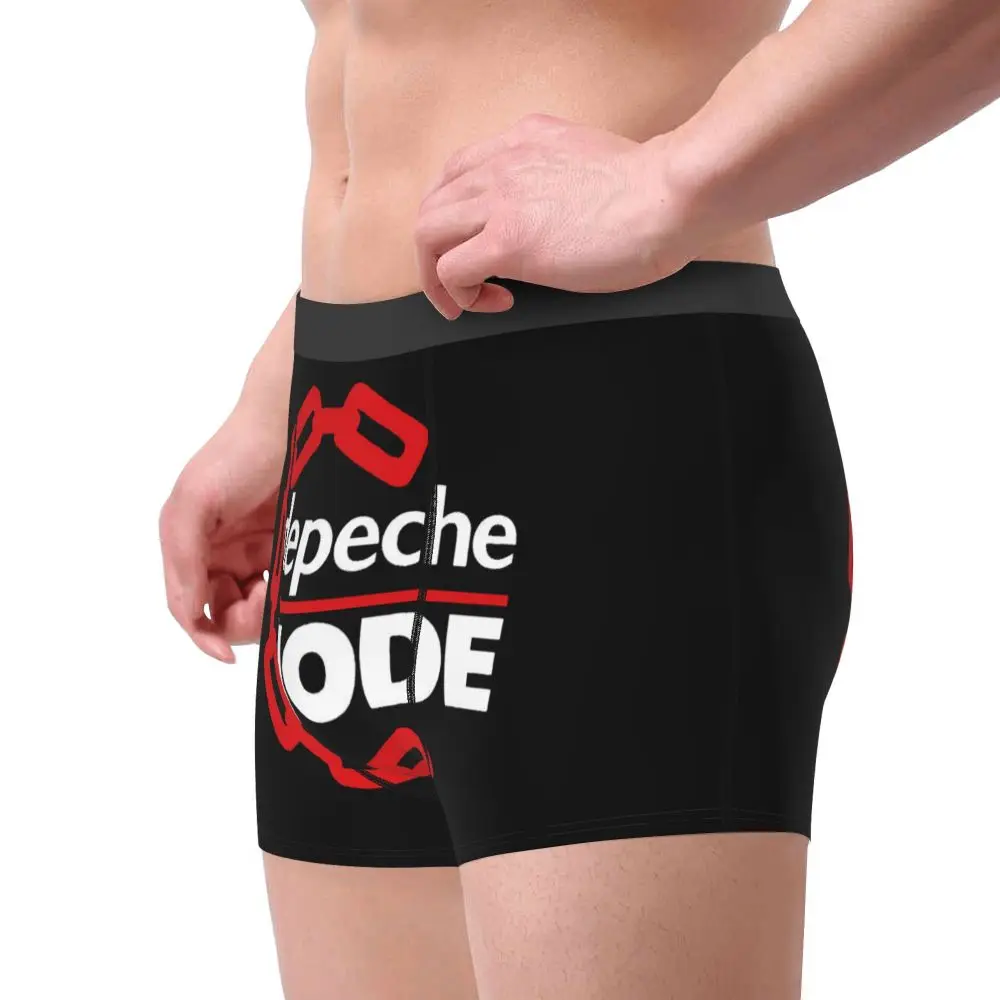Custom Electronic Rock Depeche Cool Mode Boxers Shorts Men Briefs Underwear Cool Underpants