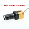 Ultra HD 13MP USB Camera IMX258 4208x3120 10fps,Webcam With 5-50mm 2.8-12mm Varifocal CS Lens,Plug And Play For Image Scan 2