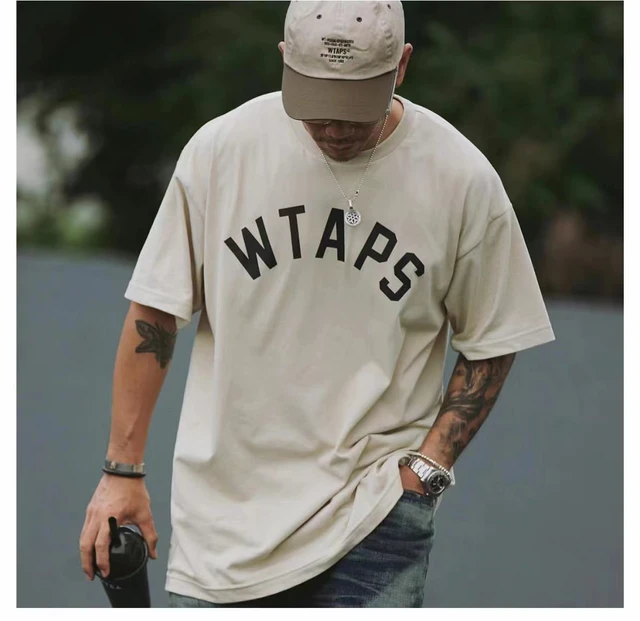 WTAPS Summer New Hidden Classic Letter Short Sleeve T-shirt