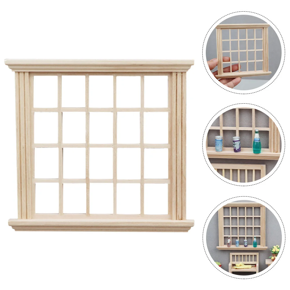 

Деревянный кукольный домик в масштабе 1, 12 дюймов