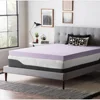 LUCID 4 Inch Lavender Infused Memory Foam Mattress Topper - Ventilated Design - California King Size 4