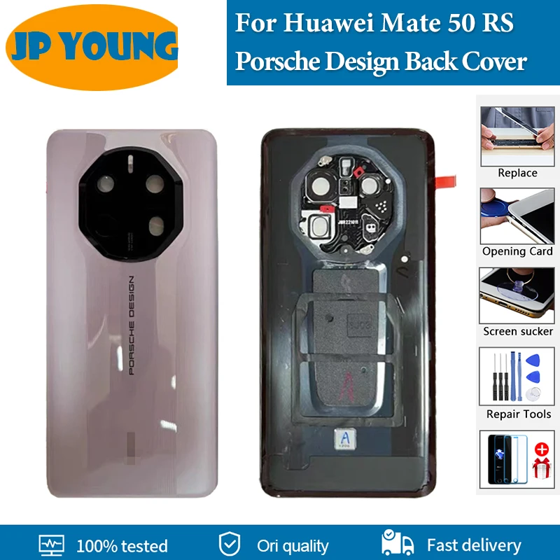 Originale Per Huawei Mate 50 Rs Porsche Design Coperchio Della Batteria Pannello Dell'Alloggiamento Posteriore Per Huawei Mate 50 Rs Dco-Al00 Cover Po