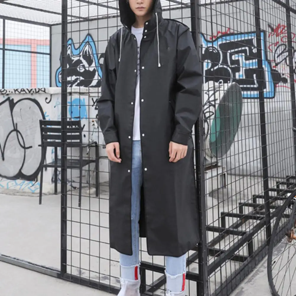 

Waterproof Raincoat Waterproof Hooded Rain Protection Coat for Outdoor Activities Unisex Adult Raincoat with Easy for Hiking