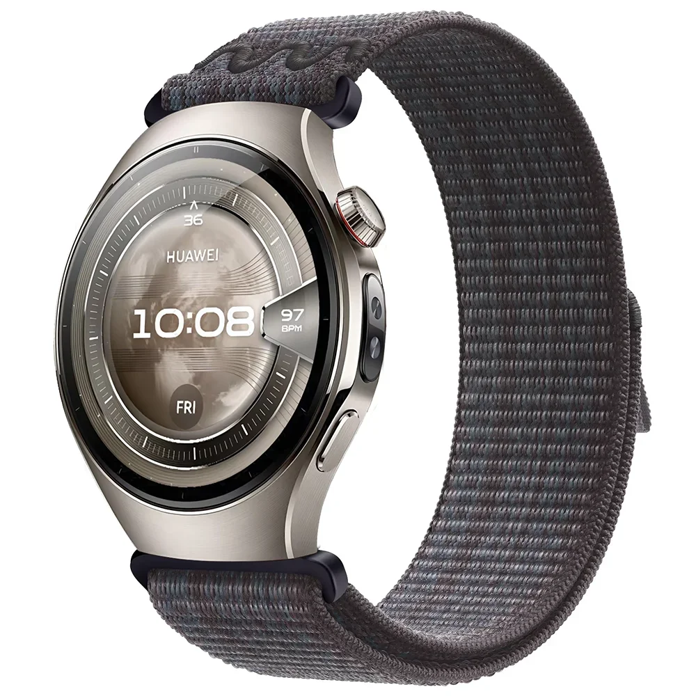 Versatile Nylon Loop Wristband Bracelet – 22mm/20mm Adjustable Strap