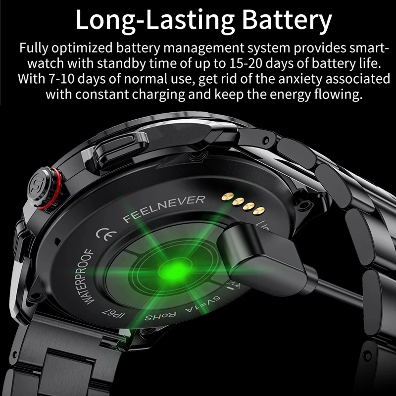 Foxbox ð Ʈ ġ  Smartwatch 2022   ƮϽ ð ο Ͻ AMOLED HD ũ