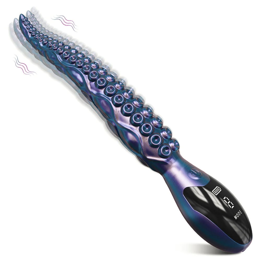 Octopus Tentakel Vibrator für Frauen Klitoris Stimulator Vibrierende Analkugeln G-Punkt Weibliche Masturbation Sexspielzeug für Frauen