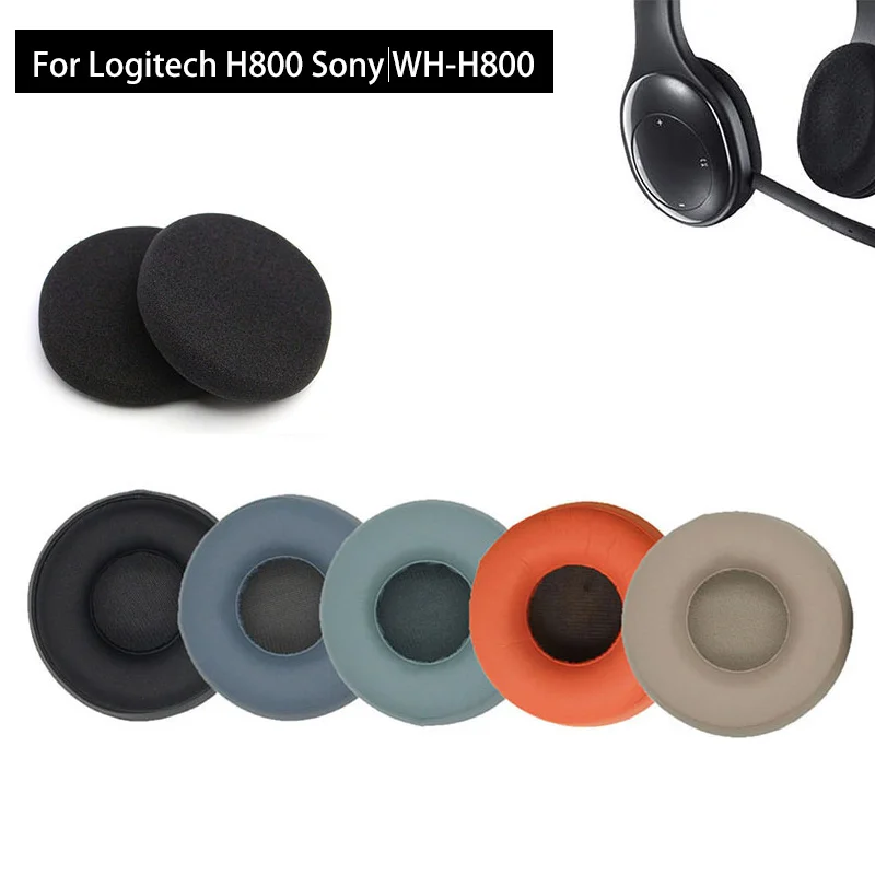 

Replacement Soft Sponge Foam Earmuff Cup Cushion Ear Pads Earpads For Logitech H800 Sony WH-H800 Headphone Earphone