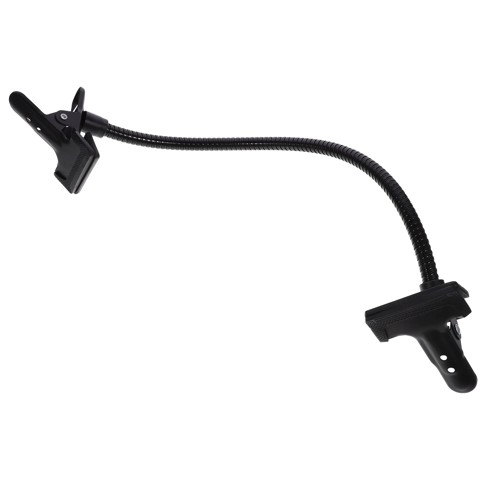 Double Head Metal Clamp Flexible Gooseneck Tube Background Holder Lighting Stand Bracket Camera Photo Accessory