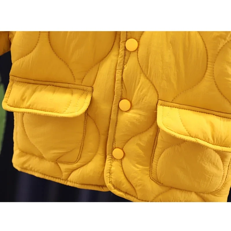 Kids Solid Cotton Jacket 5