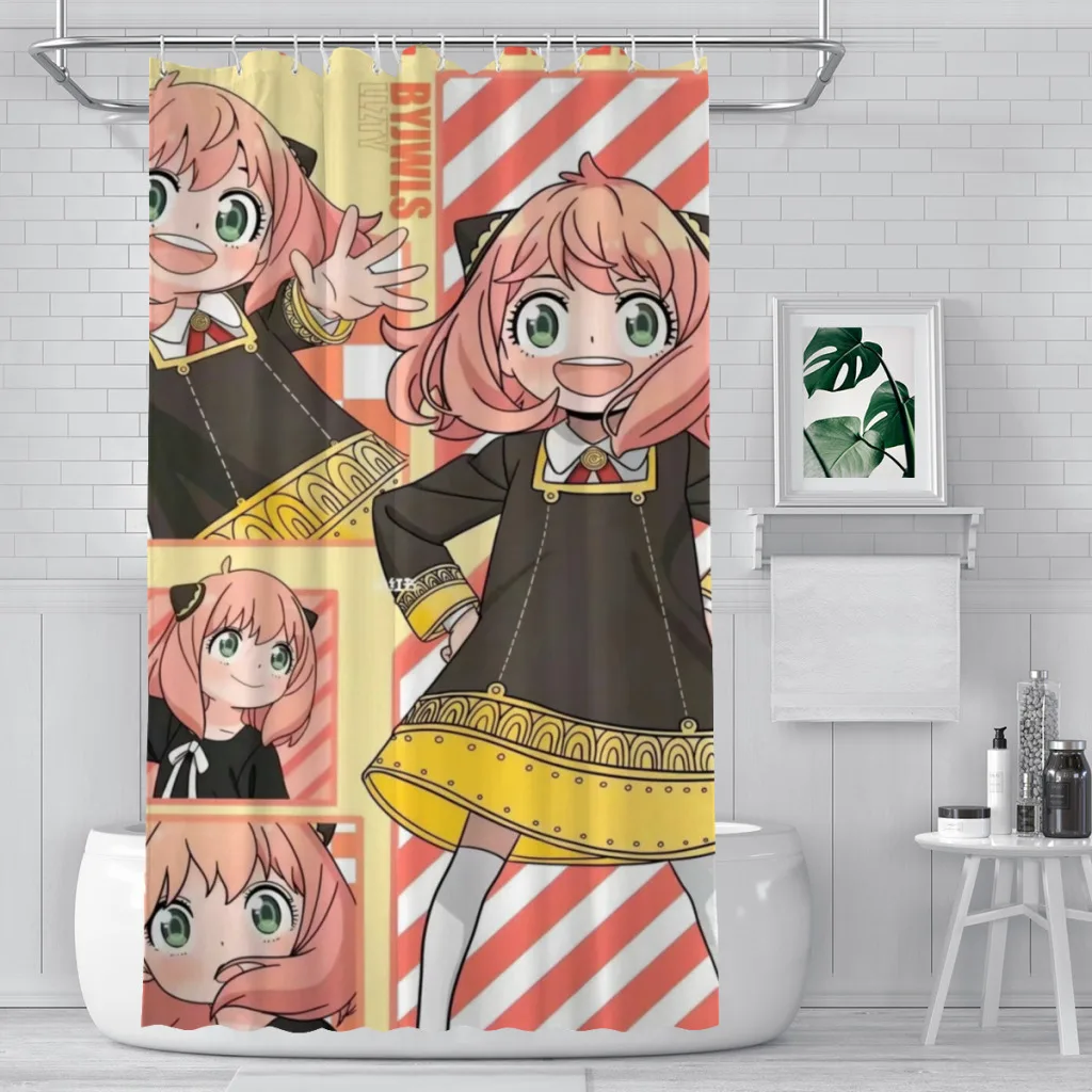 

Spy Player Shower Curtain for Bathroom Aesthetic Room Decoration