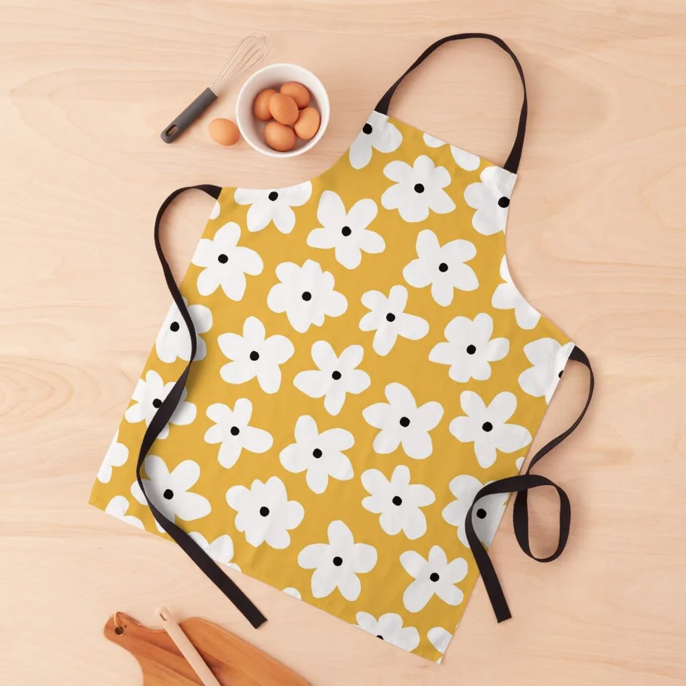 

Daisy field Apron waterproof for women Cooking Apron
