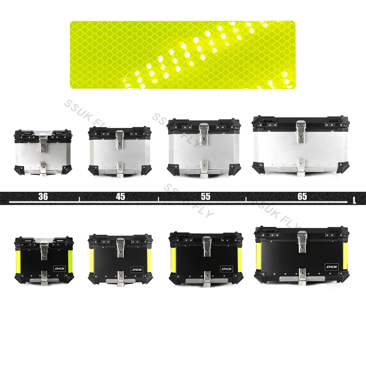 Motorcycle Reflective Accessories Reflective Sticker Strips for Motorcycle