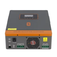 อินเวอร์เตอร์ PV 6KVA 6KW แบบ Dual MPPT อินพุต 230V AC คลื่น Pure Sine Wave ระบบออฟกริด ไฮบริด อินเวอร์เซอร์ กำลังไฟ PV สูงสุด 4500*2 รองรับโมดูล WIFI 5