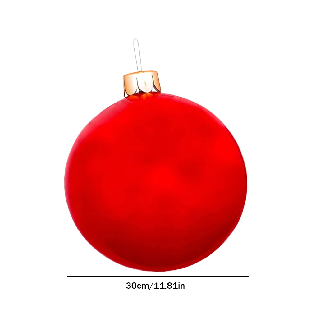 SPEPROECO Boule De Noël Gonflable Avec Pompe à Air, 30/45/65/75 Cm