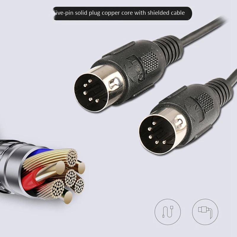 MIDI USB Cable DOREMiDi MTU-11 MIDI to USB C Type C Converter with Indicator Light For MacBook Android