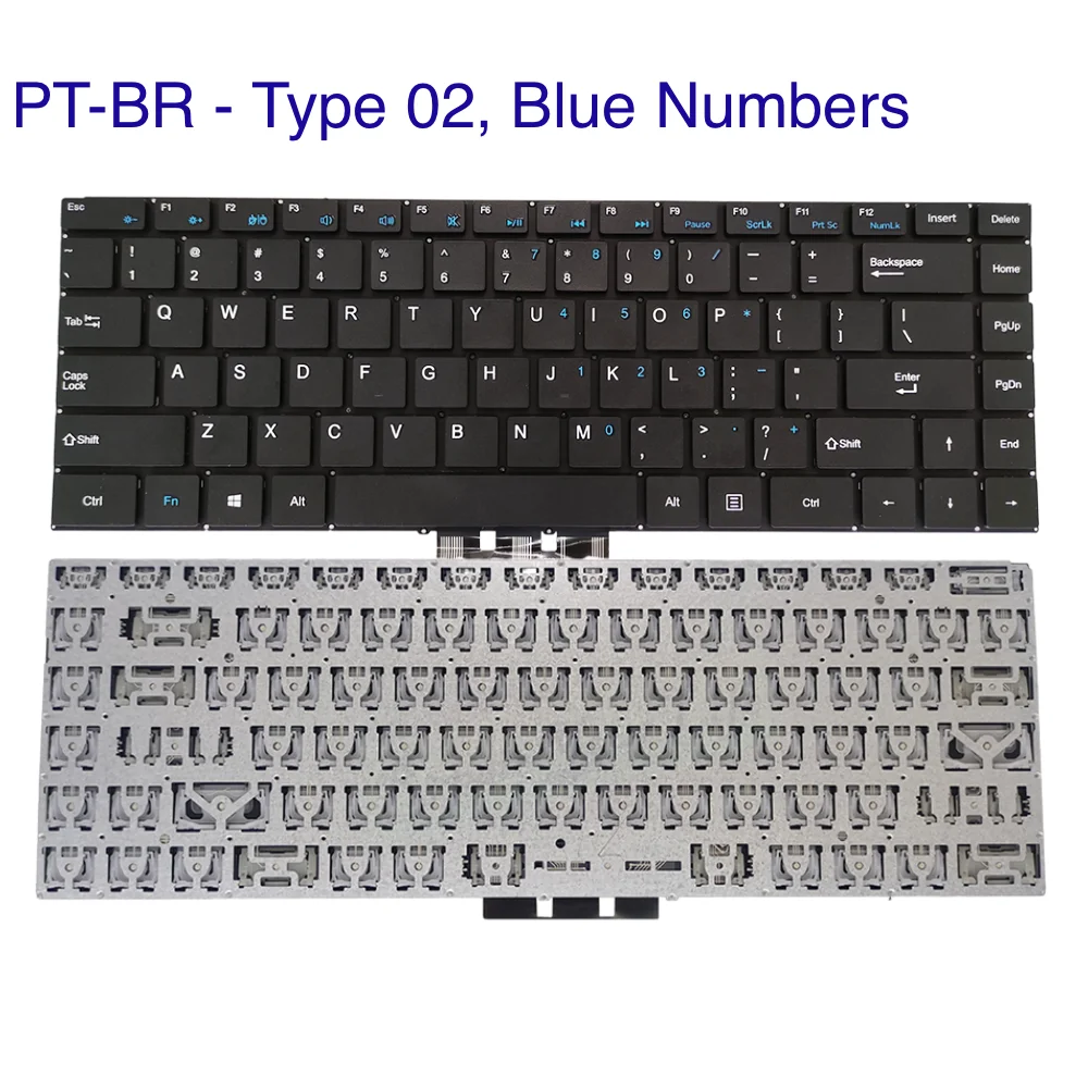 Teclado Brasileiro e Português para Compaq Presario 420 425 430 427 435 433 434 436 439 - Imagem 6