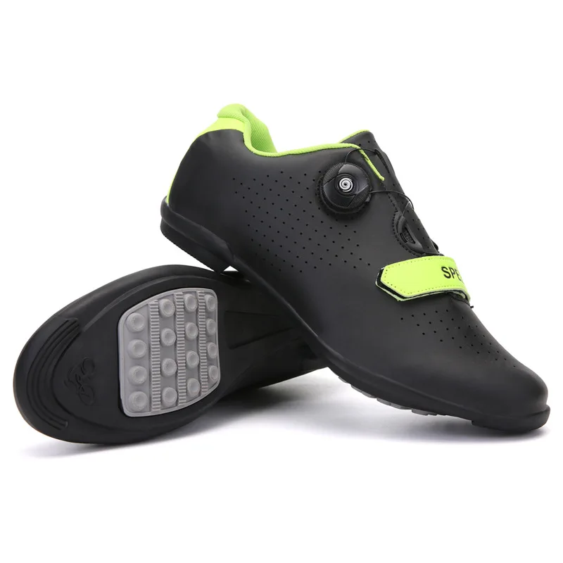 Mountain Bike Lock for Men Women Hard-soled Spinning Shoes Bicycle Lock Wide-soled Riding cycling shoes
