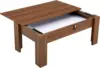 Coffee Table with Hidden Storage,39" Mid Century Modern Coffee Table with Silent Slide and Lock,Wood Rectangle Center Cafe Table 3