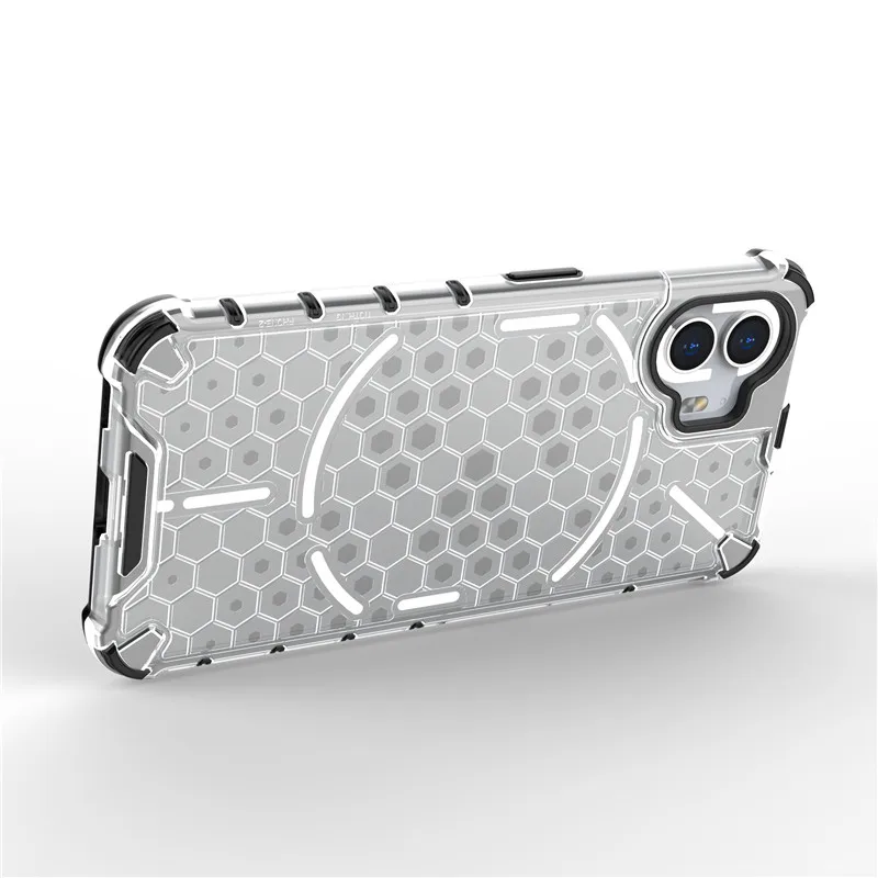 Shockproof Honeycomb Hard PC Protective Bumper Case, 6.7-Inch