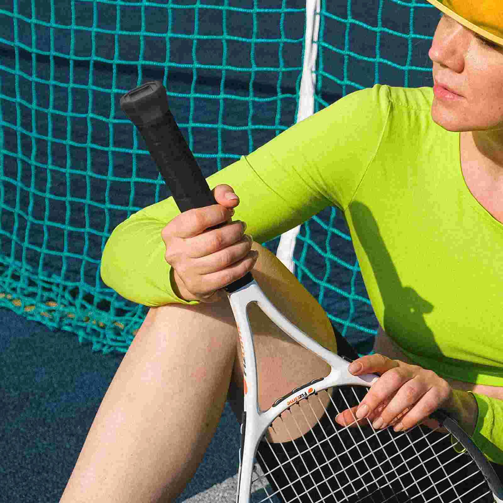 Tennis Racket Back Cover Supply Bottom Caps Plastic Handle Grip End Protective for Non-slip Racquet 2