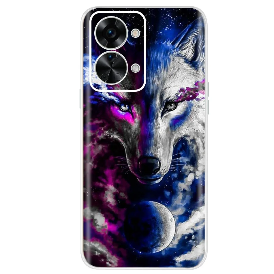 Stylish Painted Soft Silicone Clear TPU Phone Case Cover with Bumper Protection