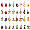 HOT 3D DIY Mini Cartoon Figures Blocks Keychain Autobots Cactus Cowboy Doll Model Building Block Toy Classic Puzzle Kids Toys 1