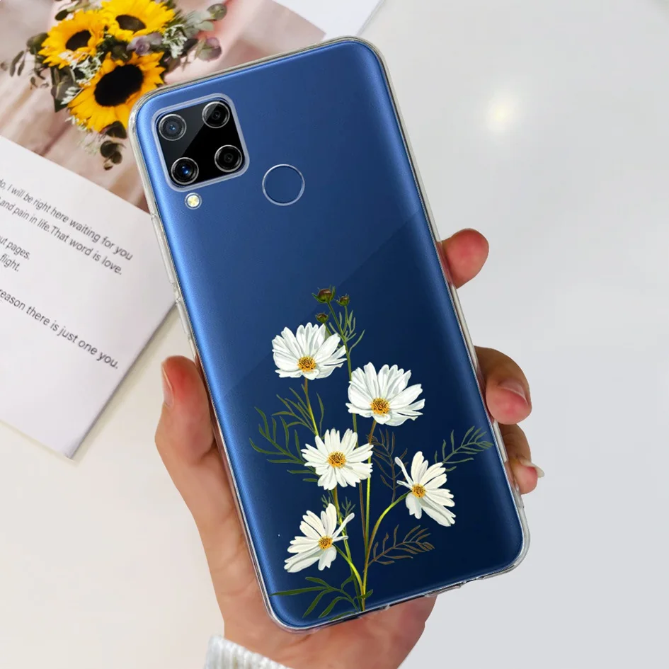 Fashion Marble Butterfly Flower Soft TPU Phone Case Silicone Cover