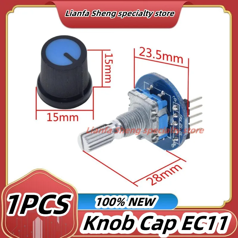 Rotary-Encoder-Module-for-Arduino-Brick-Sensor-Development-Round-Audio ...
