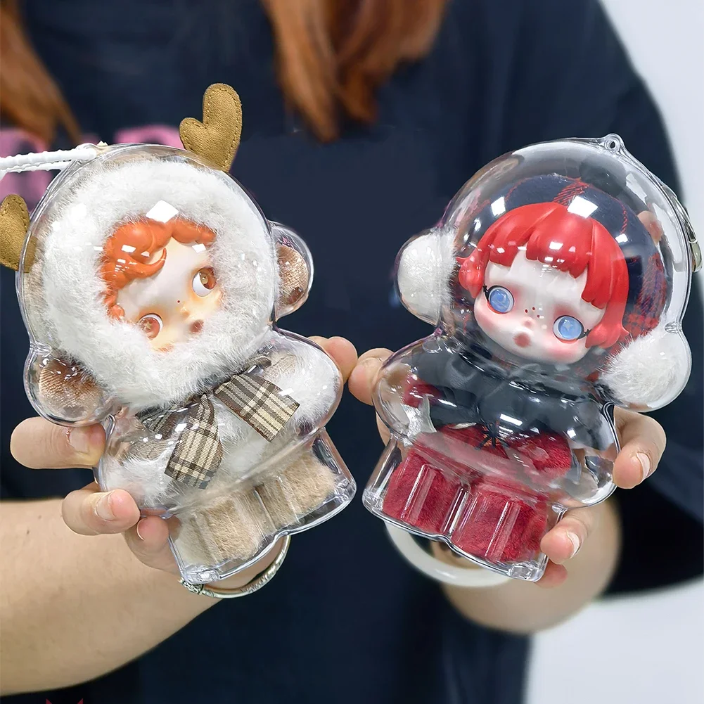 For Skull Panda 1PC Protective Acrylic Storage Case for Plush