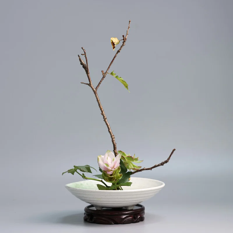 Japanese Frog Vase Ceramic Bouquet  Ikebana Flower Arrangement Bowl Device Tea Table Kenzan Arranging Ikebana Centerpieces 3
