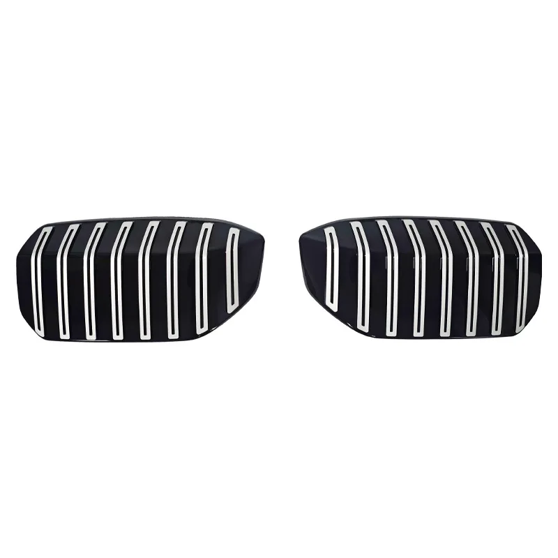 I3 G28BEV xDrive 35L 2025 Car Front Kidney Bumper Grilles Black/Sliver Racing Sp
