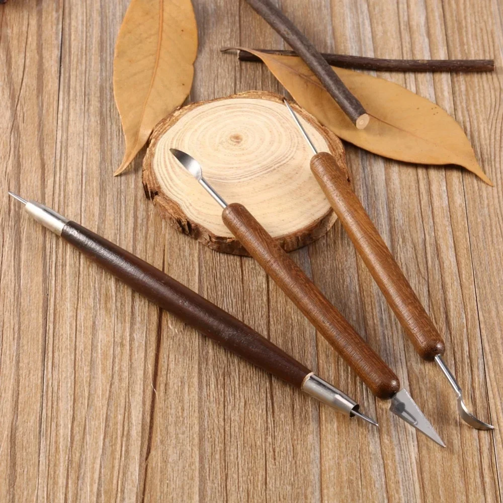 Clay ceramic tools 6 Pieces/set polymer clay tools pottery sculpting tools clay sculpting tools pottery tools clay craft tool