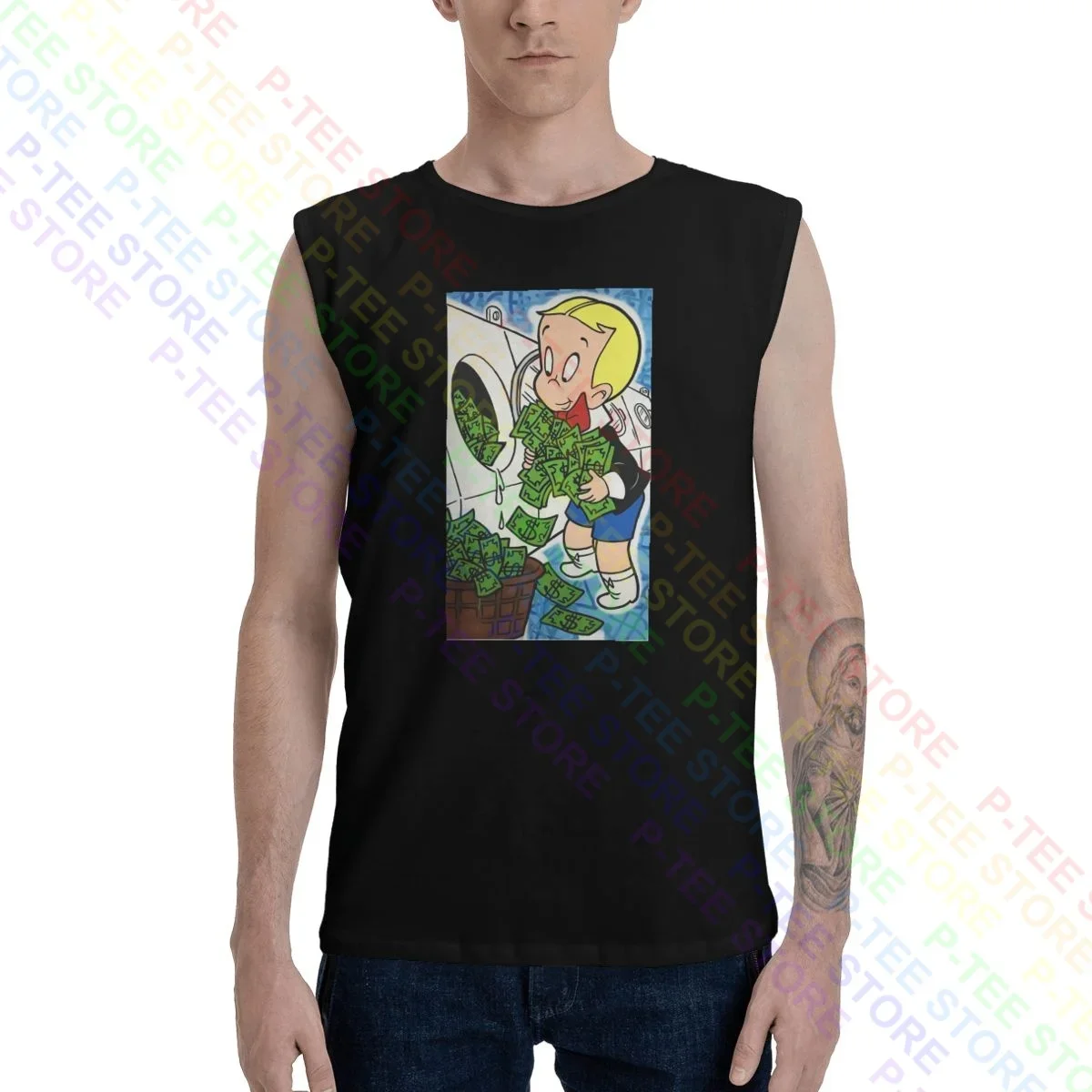 Alex Monopony C23Rich Money Canotte Gilet Senza Maniche Camicia Cute Daily Vintage Best Seller