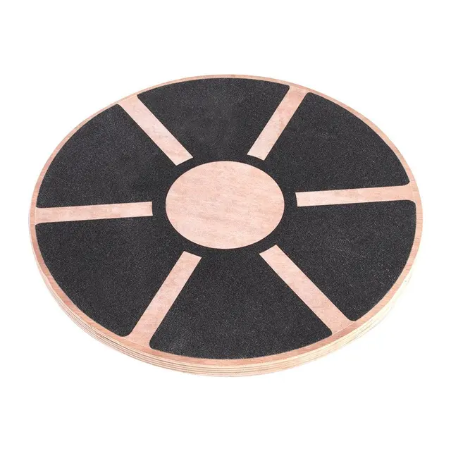 Wooden Wobble Balance Board Exercises Training Non-Slip Multifunctional Yoga Waist Twisting Board Fitness Equipment Home Gym 6