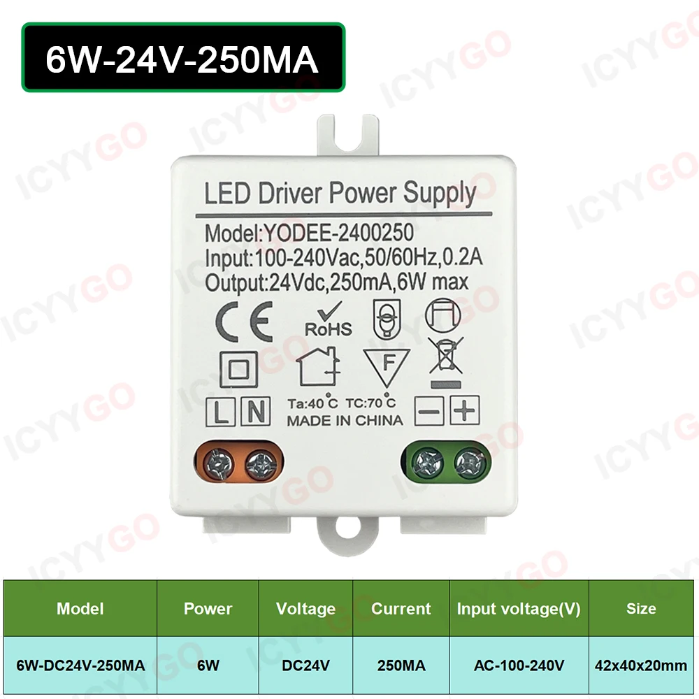 6W-DC24V-250MA
