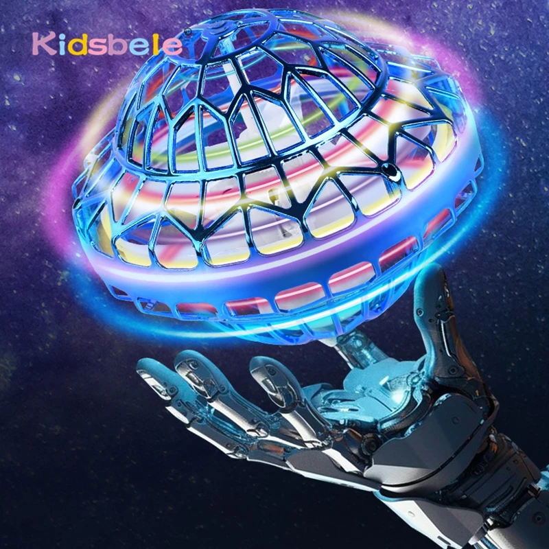 Kids Flying Ball Toy Magic Intelligent Sensor Floating Spinning UFO Shape Flying Ball Summer Indoor Outdoor Toy Birthday Gift_voghion.com