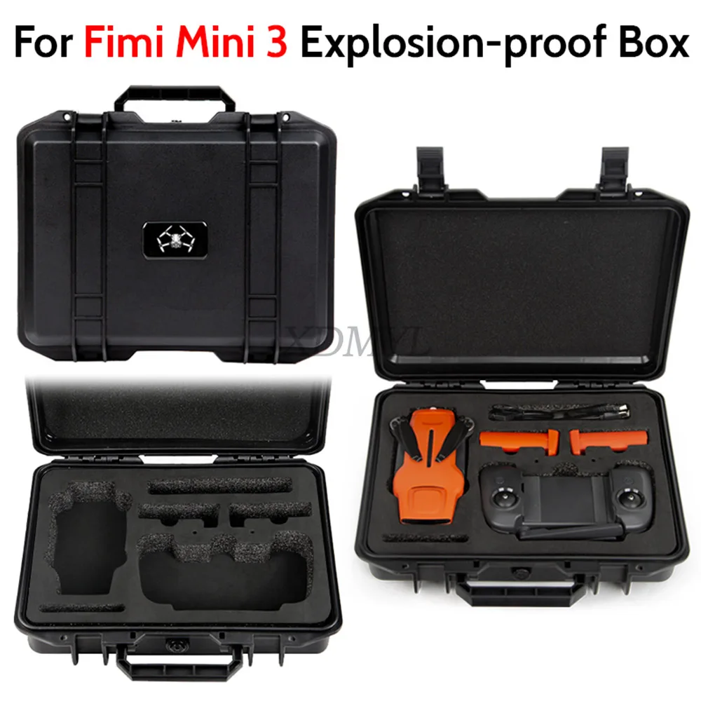 Portable Carrying Case Explosion-proof Case for Fimi Mini 3 Suitcase Protective Cover Handbag Bag Remote Drone Accessories