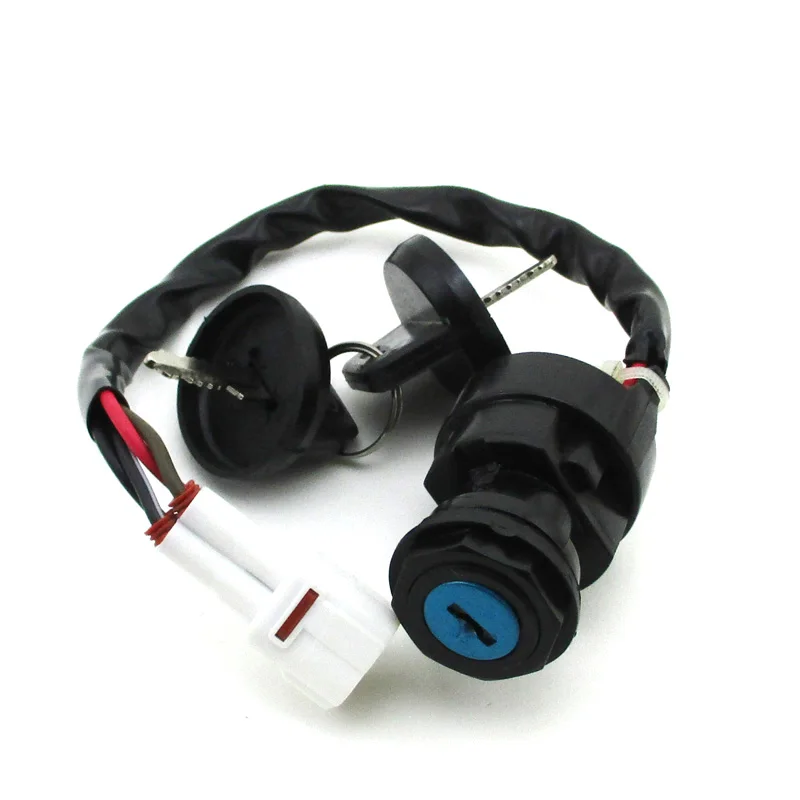 Ignition Key Switch Fits For Yamaha Grizzly 660 Yfm600 Big Bear 400 1999 2000 2001 Atv/Utv Parts Accessories