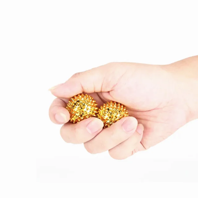 2pcs Spiky Needle Massage ball for Trigger Body Muscle Fitness Stress Relief Magnetic Therapy Massager Palm Stimulation Balls 6