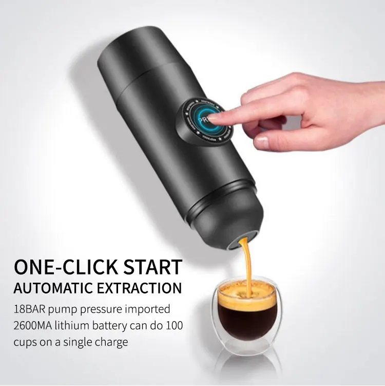 Description Picture 3 of itemElectric Portable Espresso Coffee Machine For Car Home Camping Coffee Maker 3-in-1 Capsule Powder Travel Coffee Maker