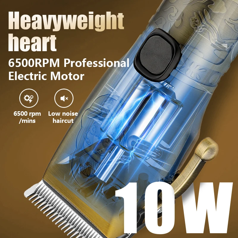 New electric hair clipper set 3 in 1 multi-functional men's sculpting electric clipper reciprocating shave 5