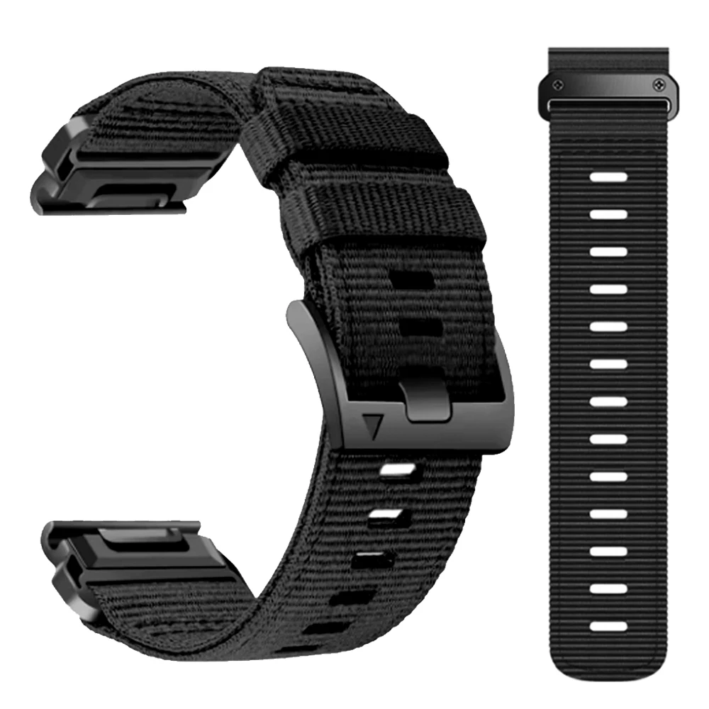 Nylon Braided QuickFit Sports Strap, 22mm/26mm